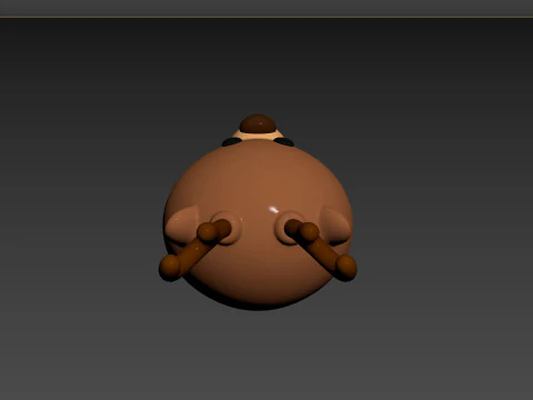 Prop152 Reindeer Head 3D Model