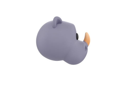 Prop153 Rhino Head 3D मॉडल