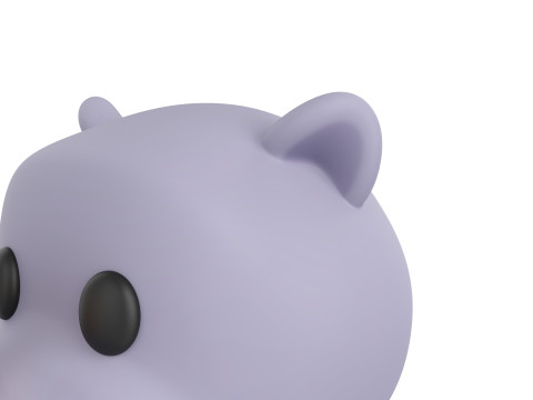 Prop153 Rhino Head 3D मॉडल