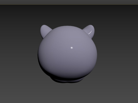 Prop153 Rhino Head 3D मॉडल