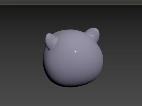Prop153 Rhino Head 3D Model