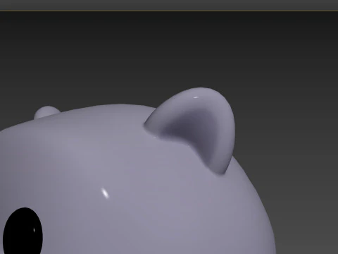Prop153 Rhino Head 3D Model