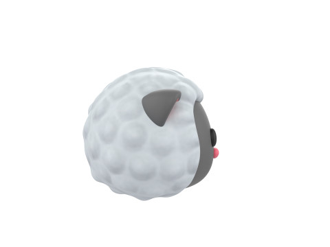 Prop154 Sheep Head 3Dモデル