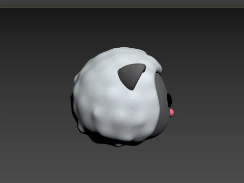 Prop154 Sheep Head 3D Model