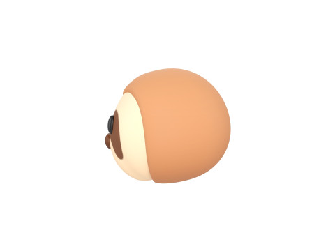 Prop155 Sloth Head Model 3D