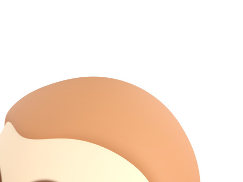 Prop155 Sloth Head Model 3D