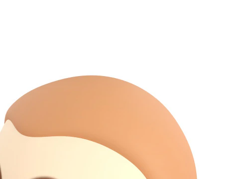 Prop155 Голова ленивца 3D Модель