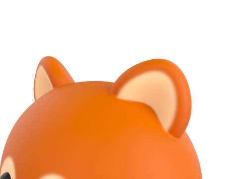 Prop156 Squirrel Head 3D 模型