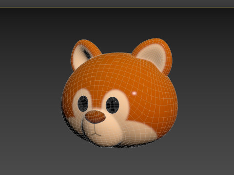 Prop156 Squirrel Head 3D 模型