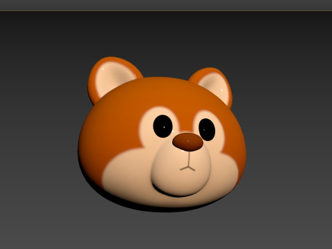Prop156 Squirrel Head 3D 模型