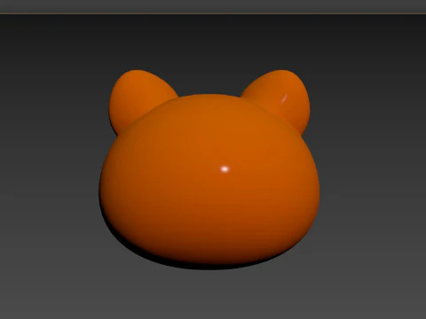 Prop156 Squirrel Head 3D Model