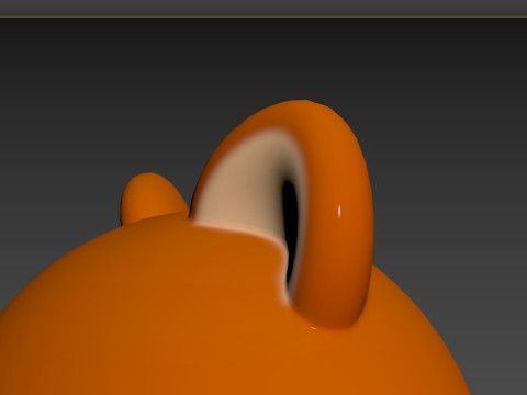 Prop156 Squirrel Head 3D 模型