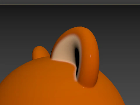 Prop156 Squirrel Head 3D Model