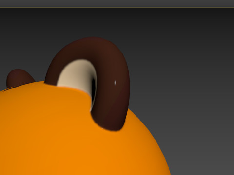 Prop157 Tiger Head Modello 3D