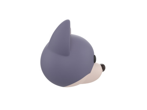 Prop158 Wolf Head 3D मॉडल