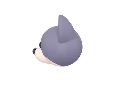 Prop158 Wolf Head 3D Model