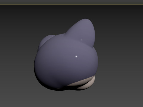 Prop158 Wolf Head 3D मॉडल