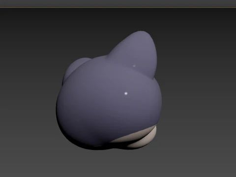 Prop158 Wolf Head 3D Model