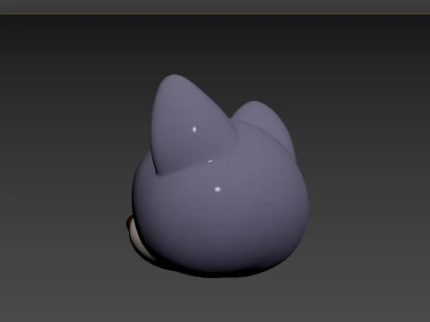 Prop158 Wolf Head 3D Model