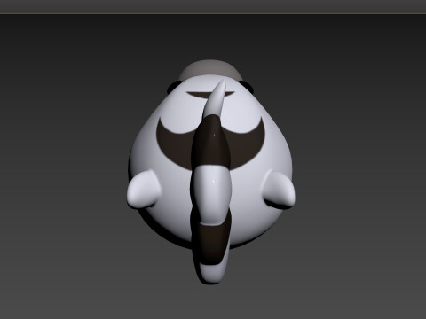 Prop159 Zebra Head Modelo 3D