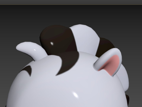 Prop159 Zebra Head Modelo 3D