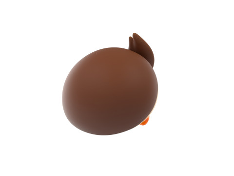 Prop160 Owl Head 3D 模型