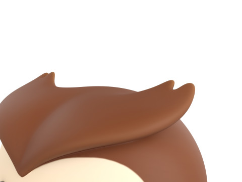 Prop160 Owl Head 3D 模型