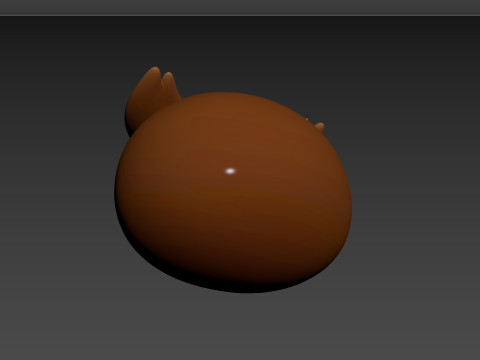 Prop160 Owl Head 3D 模型