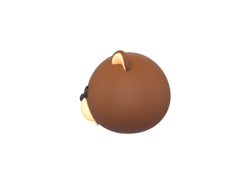 Prop161 Beaver Head Model 3D