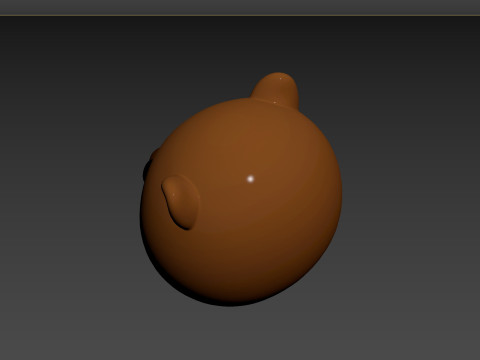Prop161 Beaver Head Model 3D