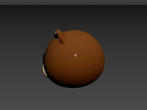 Prop161 Beaver Head 3D Model
