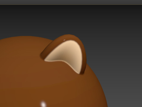 Prop161 Beaver Head Model 3D