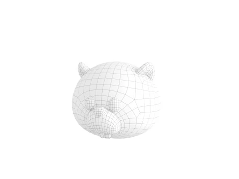 Prop161 Beaver Head 3D Model