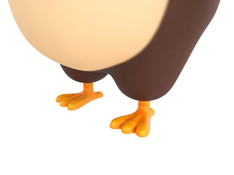 Character187 Owl 3D Model