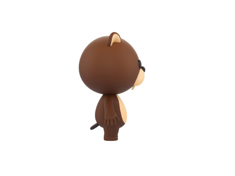 Character188 Beaver Model 3D