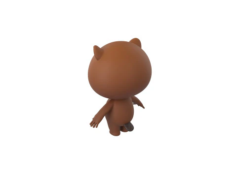 Character188 Beaver 3D Model