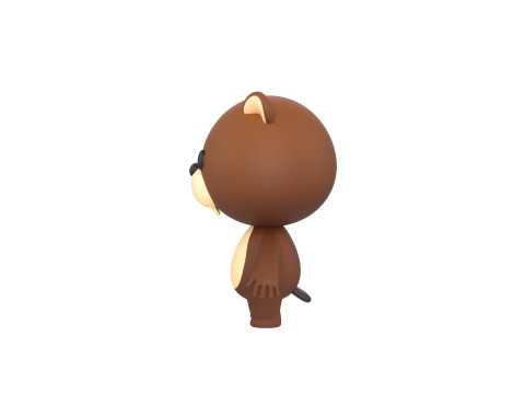 Character188 Beaver Model 3D