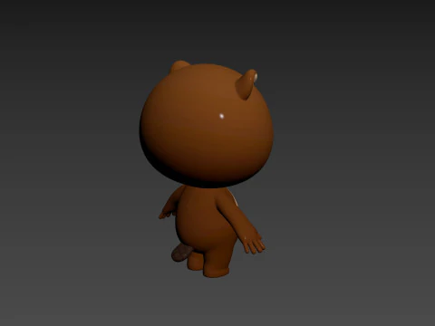 Character188 Beaver 3D Model