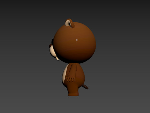 Character188 Beaver Model 3D