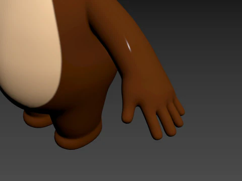 Character188 Beaver 3D Model