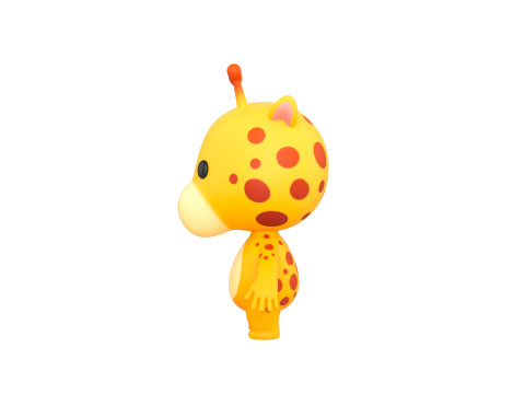 Character189 Giraffe 3D Модель