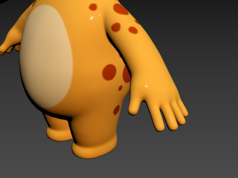 Character189 Giraffe 3D Модель