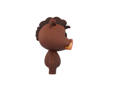 Character190 Boar Model 3D