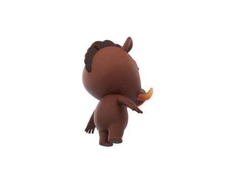 Character190 Boar 3D Model
