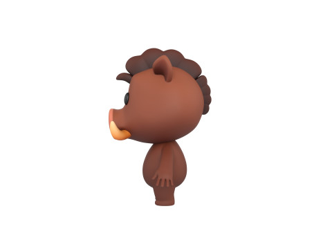 Character190 Boar Model 3D