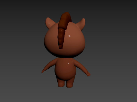 Character190 Boar Model 3D