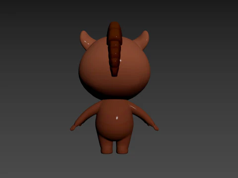 Character190 Boar 3D Model