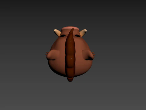 Character190 Boar 3D Model