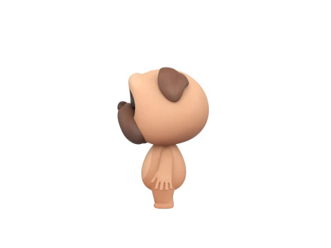 Character191 Pug 3D Model