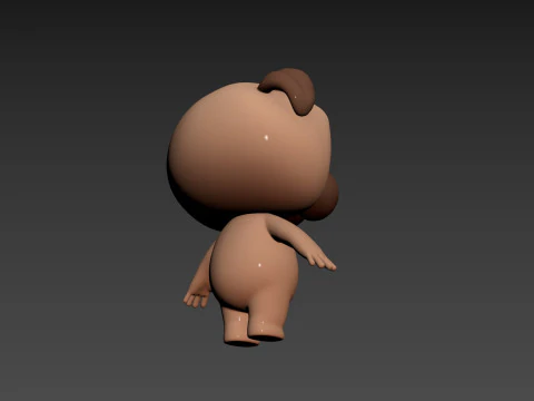 Character191 Pug 3D Model
